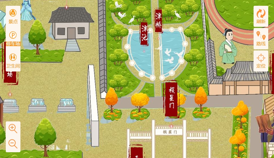 宕昌手绘地图景区语音讲解导览系统：智慧景区建设的基石